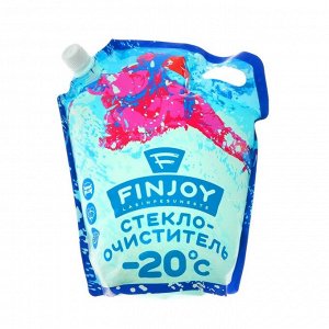 Незамерзающий очиститель стёкол FIN JOY, -20, 4 л