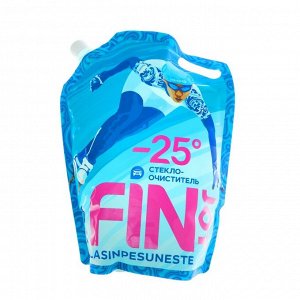 Незамерзающий очиститель стёкол FIN JOY, -25, 2,5 л