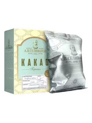 Какао ТМ "А.П.Селиванов" порошок 100гр карт/уп жирность не менее 20%