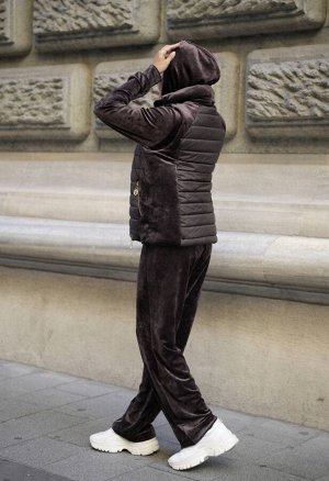 Костюм теплый с жилеткой