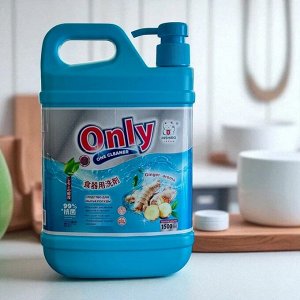 Средство для мытья посуды ONLY ONE CLEANER Имбирь 1500 мл