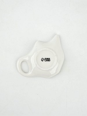Подставка для чайных пакетиков новогодняя «Счастья в новом году», 6.5x6.8 см