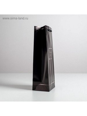 Пакет подарочный ламинированный под бутылку, упаковка, Special for you, 13x35x10 см