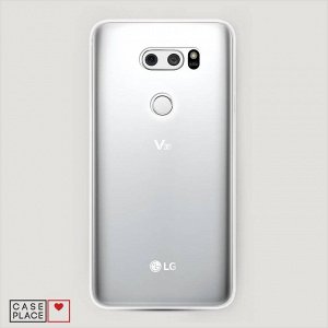 Силиконовый чехол Прозрачный на LG V30