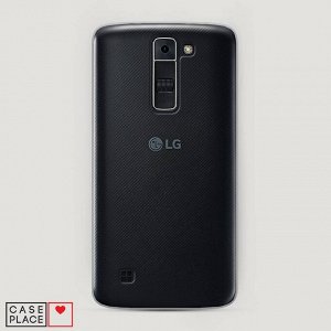 Пластиковый чехол Прозрачный на LG K7 (X210DS)