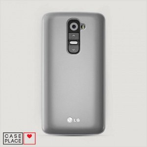 Пластиковый чехол Прозрачный на LG G2 mini (D618)