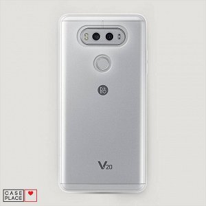 Силиконовый чехол Прозрачный на LG V20