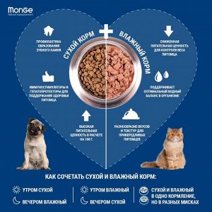Сухой корм Monge Cat Urinary для кошек, профилактика МКБ, 400 г
