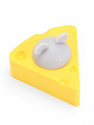 Игрушка для кошек из кошачьей мяты «Сыр» на основании, 5x4 см