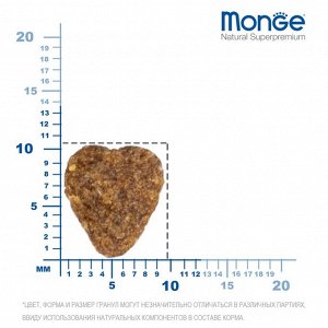 Сухой корм Monge Cat Indoor для домашних кошек, 1.5 кг