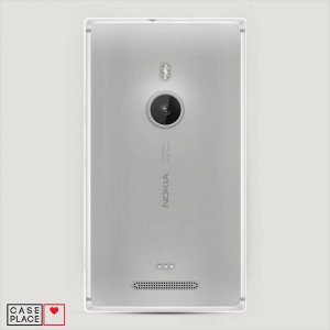 Силиконовый чехол без принта на Lumia 925