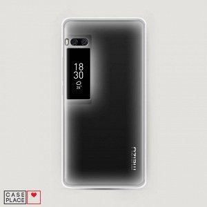 Силиконовый чехол без принта на Meizu Pro 7 Plus