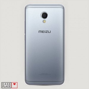 Силиконовый чехол без принта на Meizu MX6