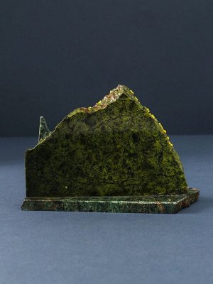 Фигурка-скол «Мишка», змеевик, каменная крошка, большой, МИКС