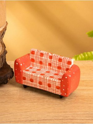Мебель для кукол «Кресло», 10x4x5.5 см, дерево, красная