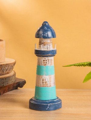 Сувенир «Маяк», 7.5x7.5x21 см, дерево