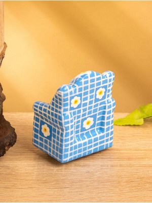 Мебель для кукол «Кресло с ромашками», 8.5x5.5x4.5 см, дерево