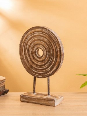 Сувенир на подставке «Кольцо», 23x8.5x36 см, дерево