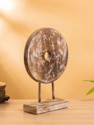 Сувенир на подставке «Кольцо», 23x8.5x36 см, дерево