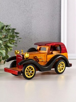 Фигурка дерево «Автомобиль с круглыми фарами», 9x8x20 см, МИКС