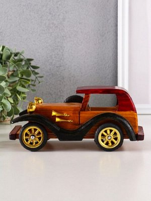 Фигурка дерево «Автомобиль с круглыми фарами», 9x8x20 см, МИКС