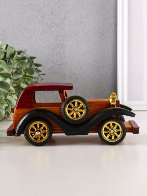 Фигурка дерево «Автомобиль с круглыми фарами», 9x8x20 см, МИКС