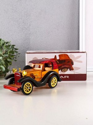 Фигурка дерево «Автомобиль с круглыми фарами», 9x8x20 см, МИКС