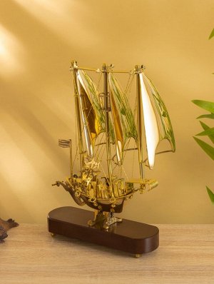 Корабль сувенирный 21х6,5х30 см, латунь