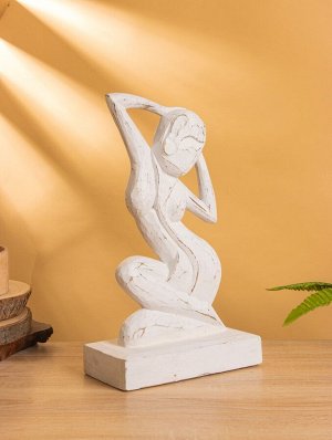 Сувенир «Изящество», 20x10x35 см, дерево, белый