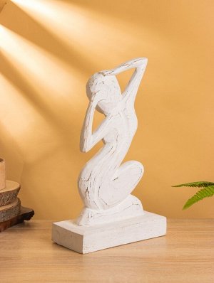 Сувенир «Изящество», 20x10x35 см, дерево, белый