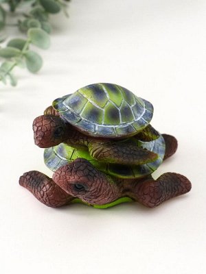 Фигурка полистоун TAKE IT EASY «Черепашки», 11x13x8 см