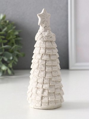 Фигурка гипс «Ёлка денежная», 15x6x6 см, натуральная