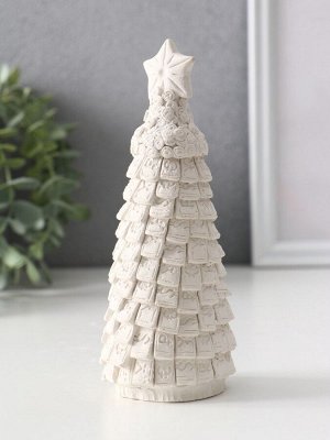 Фигурка гипс «Ёлка денежная», 15x6x6 см, натуральная