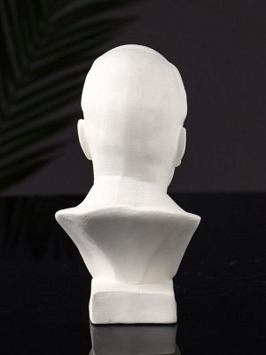Набор бюстов 3 шт. на подносе, гипс, 20x10x15 см, белый