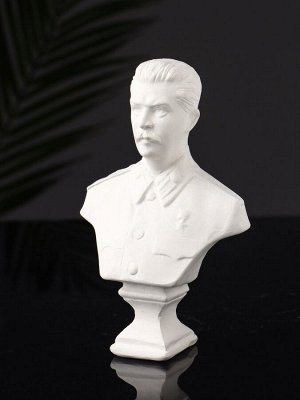 Набор бюстов 3 шт. на подносе, гипс, 20x10x15 см, белый