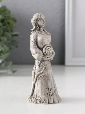 Фигурка славянская богиня «Жива» 12.5x5x5 см, серая
