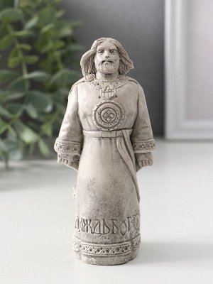 Фигурка славянский Бог «Даждьбог», 12.5x5.5x5.5 см, серая