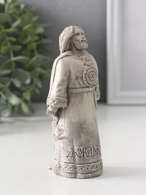 Фигурка славянский Бог «Даждьбог», 12.5x5.5x5.5 см, серая