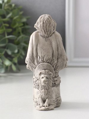 Фигурка славянский Бог «Даждьбог», 12.5x5.5x5.5 см, серая