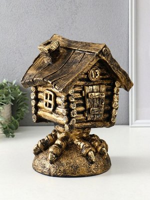 Фигура полистоун «Избушка», 31x21x21 см