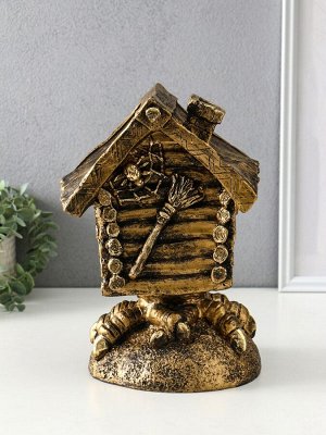 Фигура полистоун «Избушка», 31x21x21 см