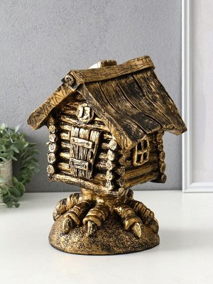 Фигура полистоун «Избушка», 31x21x21 см