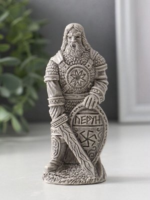 Фигурка славянский Бог «Перун» 11x5x4 см, серый
