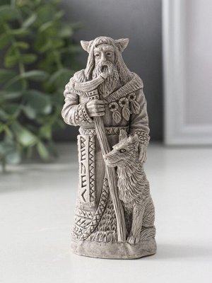 Фигурка славянский бог «Велес», 11x5x4 см, серая