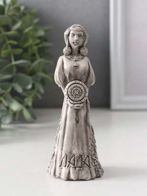 Фигурка славянская богиня «Лада» 12x4.5x5 см, серая