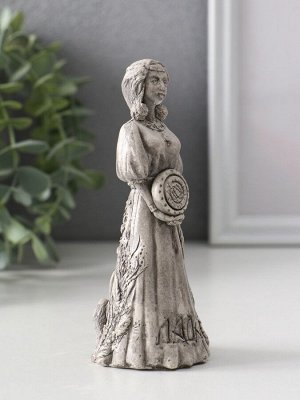 Фигурка славянская богиня «Лада» 12x4.5x5 см, серая