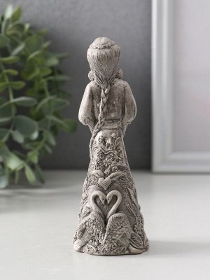 Фигурка славянская богиня «Лада» 12x4.5x5 см, серая