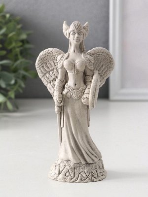Фигурка Бог сканди «Валькирия» 14x7.5x6 см, серая