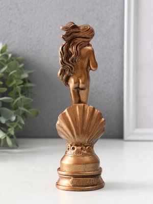 Фигурка гипс «Рождение Венеры», 17x5x5 см, бронза