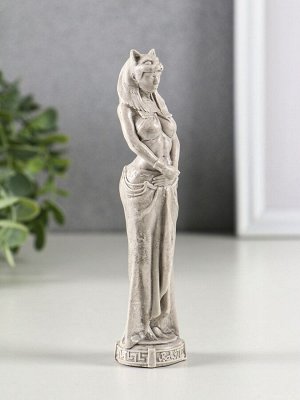 Фигурка гипс «Богиня Египта», 14x3 см, под камень